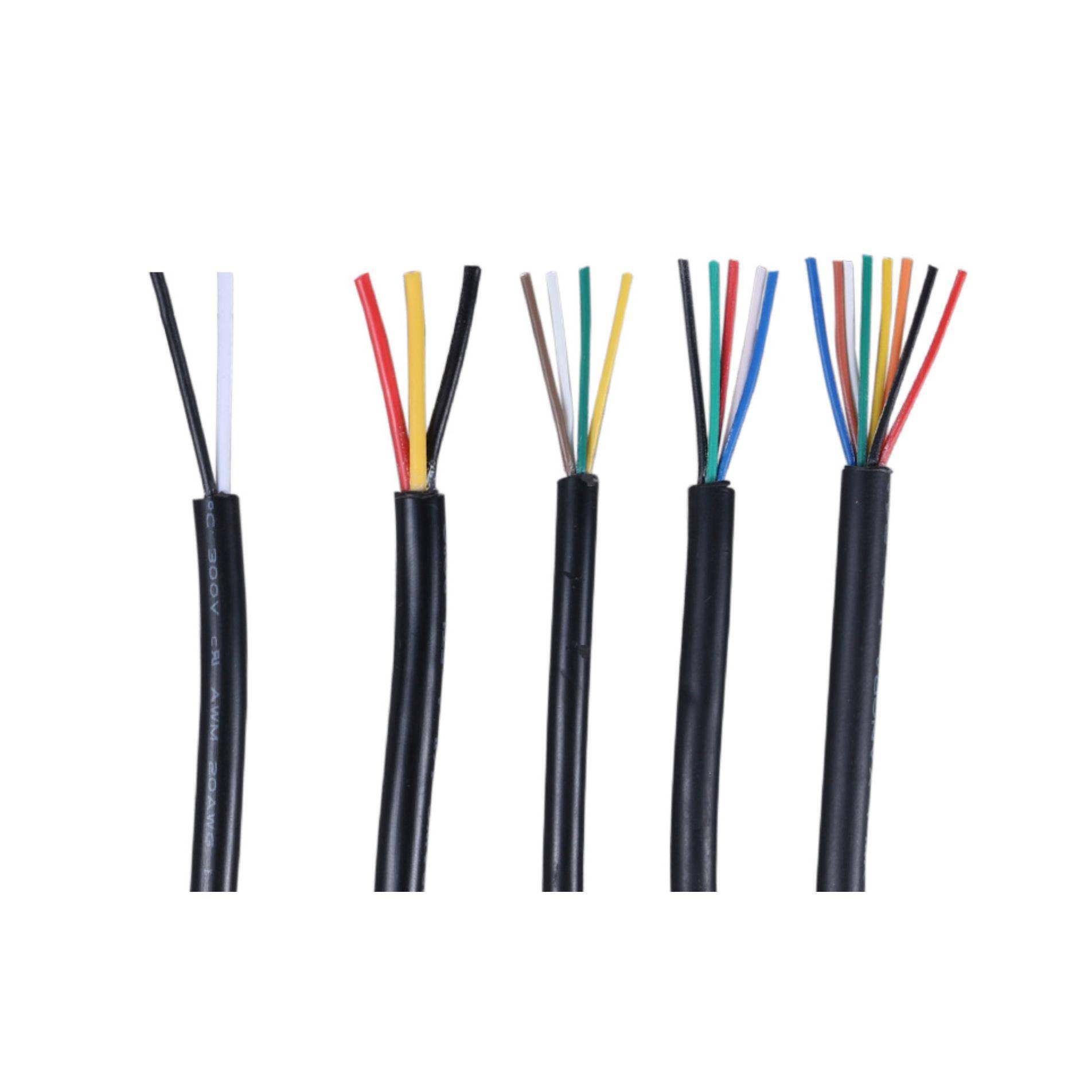 RVV246418A2芯护套线2*0.75平方传输信号线防水线