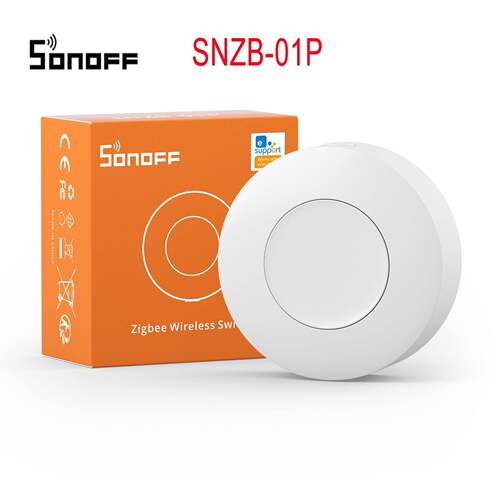 SONOFFSNZB-01PZigbee3.0无线开关智能家居场景开关