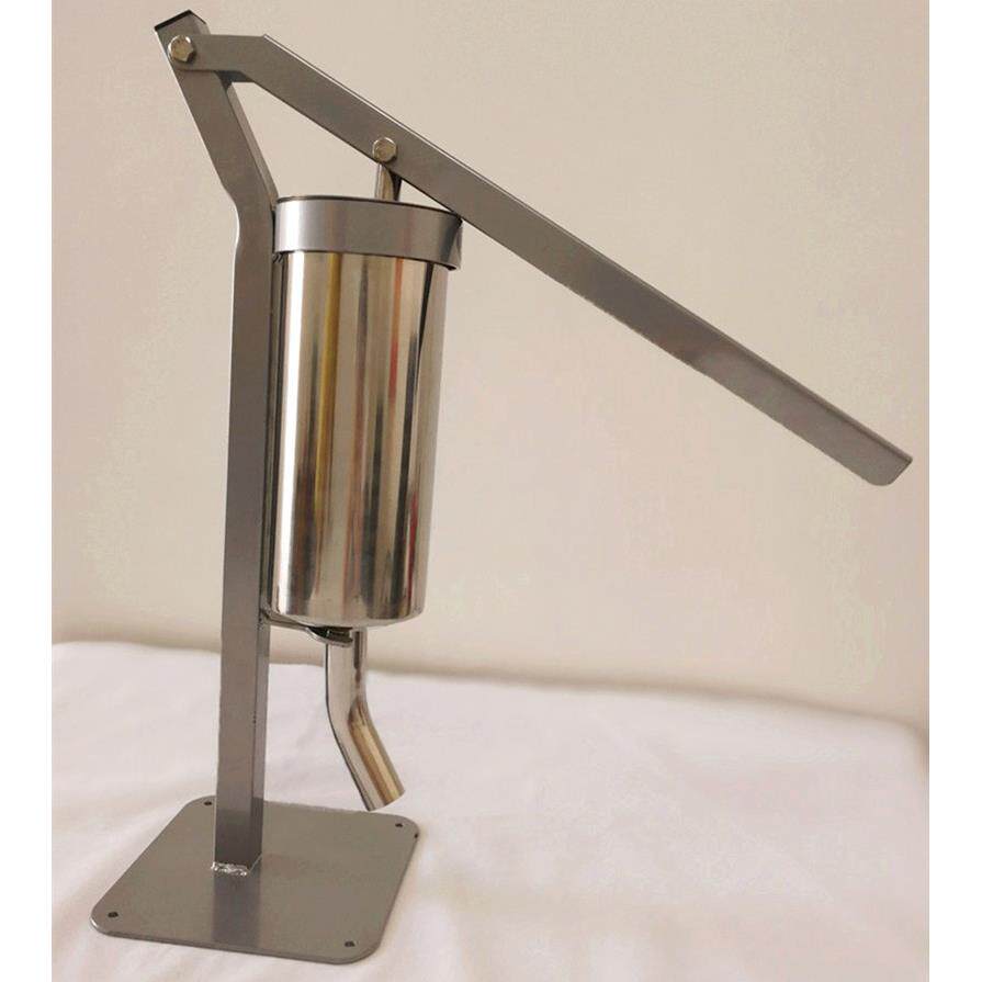 手动灌肠机简易香肠机灌肠器手动腊肠机桶身不锈钢材质