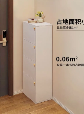 2026爆款入户鞋柜小窄门口家用室内玄关储物柜一体靠墙外楼道鞋架