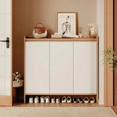 架玄关柜 家用门口入户收纳柜一体靠墙入门鞋 严选实木鞋 柜2026新款