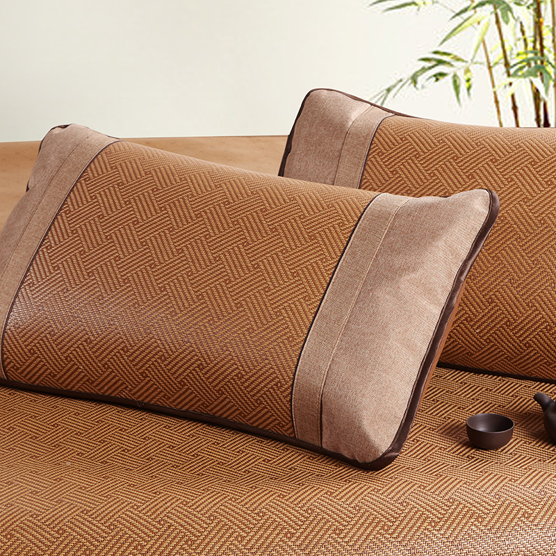 老席匠加厚藤枕套若藤枕套草枕套枕巾枕席枕片单人竹枕头套一个