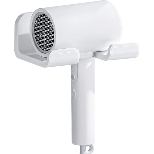 吹风机置物架免打孔电吹风挂架放置架子卫生间壁挂式风筒收纳支架