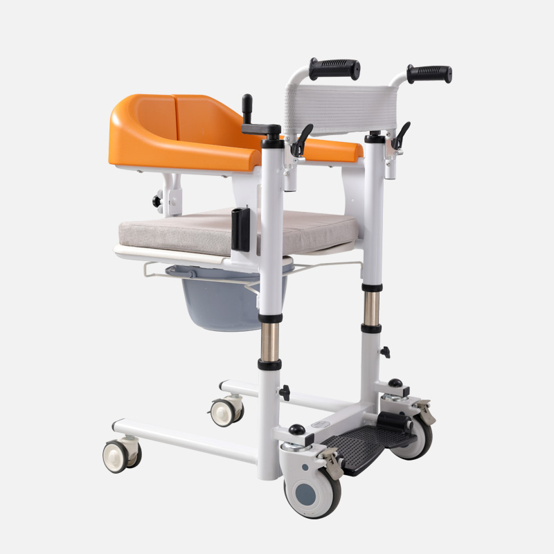 帮老适电动液压移位机残疾人护理多功能坐便手摇升降移位器洗澡椅