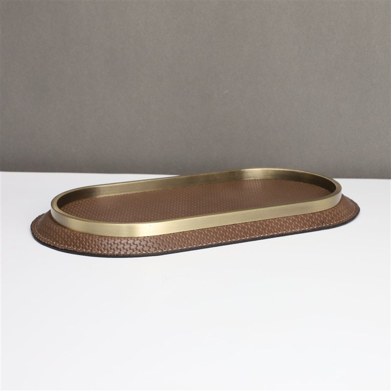 新中式托盘果盘样板房售楼部卧室书房客厅餐厅桌面只管饰品摆件