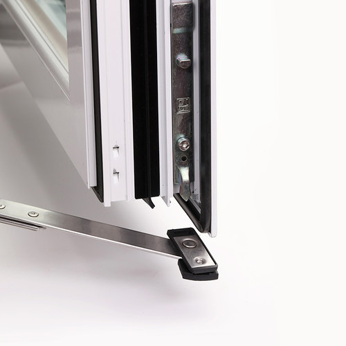 断桥铝平开窗阻尼风撑内开内倒防风撑杆窗户定位限位器门窗免打孔