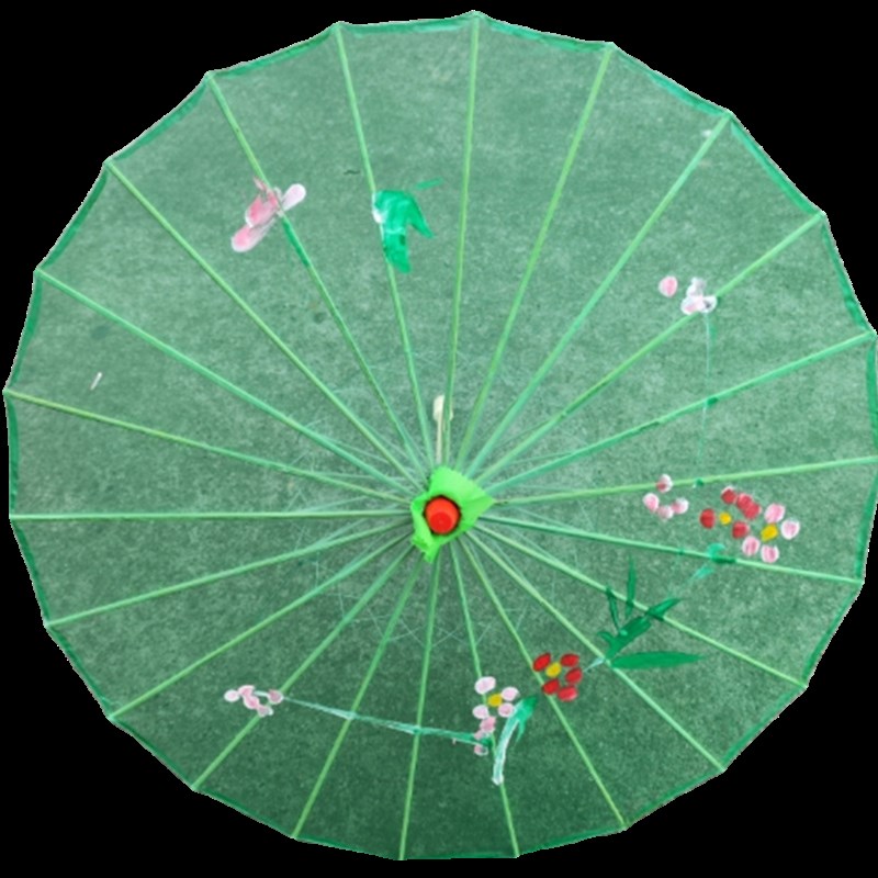 透明伞演出道具舞蹈伞回娘家广场跳舞伞傣族民族表演工艺伞江南伞