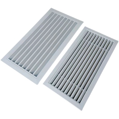 定制铝合金固定百叶窗散热装饰通风口暖气罩空调百叶格栅排风口