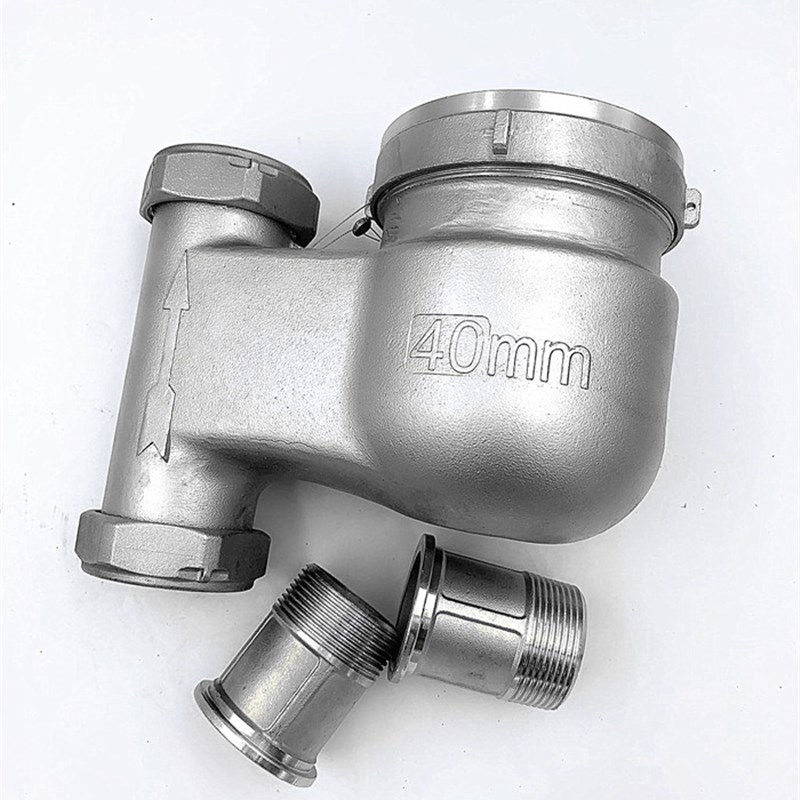 304不锈钢丝扣立式水表 外螺纹不锈钢立式水表4分6分1寸 DN15 20