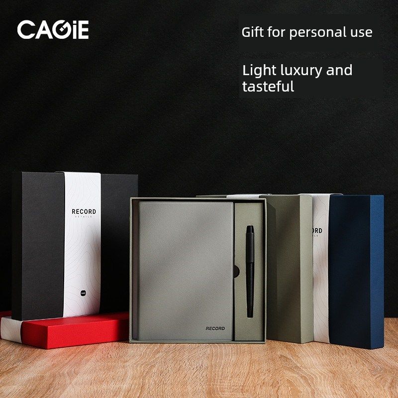 卡洁笔记本礼盒套装时尚商务教师节礼品定制记事本会议礼品记录本