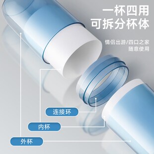 旅行洗漱套装旅游出差便携式牙具收纳盒牙刷学生宿舍家用漱口杯子