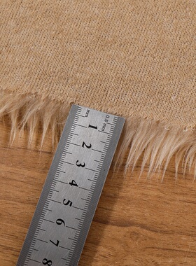 3cm落水毛洗水兔毛棉花娃娃兔毛面料短炸毛玩偶diy手作拍照装饰布