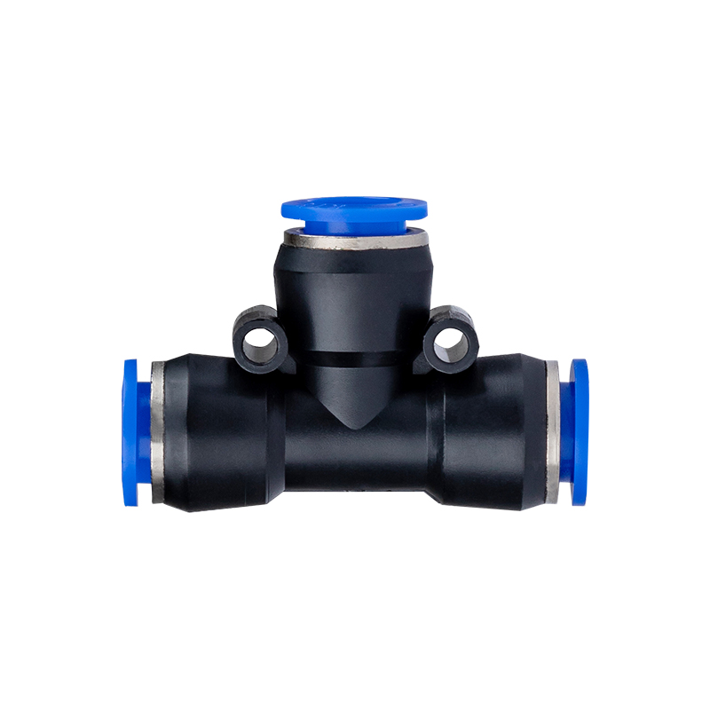 912管工地养殖场简易接头三通弯头直通配件微喷快插接头喷头堵头