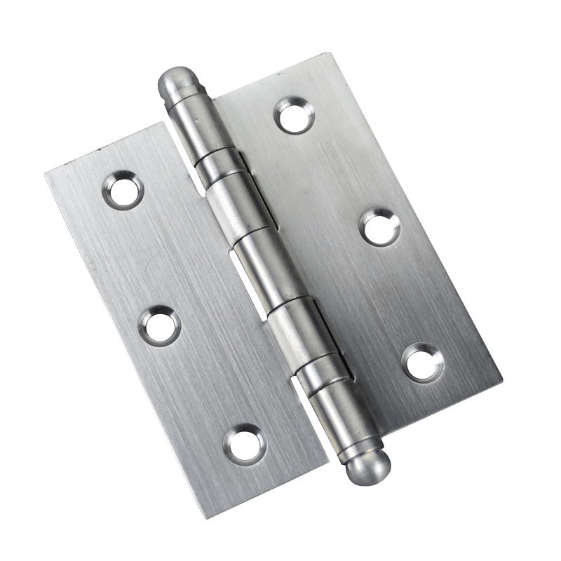 森莱304不锈钢合页铰链木门橱柜厕所门小合页平开折页合叶3寸单片