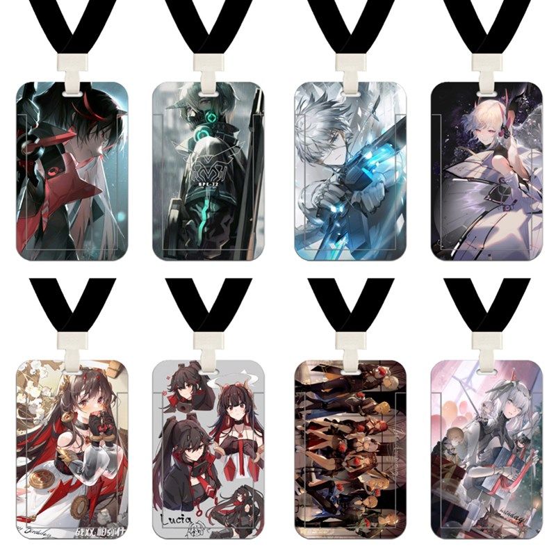 战双帕弥什露西亚工牌胸卡公交保护学生饭卡员工门禁厂牌校园卡套