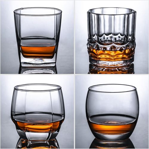 威士忌酒杯家用水晶玻璃高端洋酒杯子创意啤酒杯套装kTV酒杯酒具