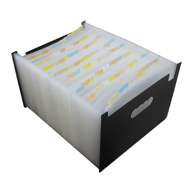 风琴文件夹多层学生用试卷夹a4插页收纳盒大容量客户资料册档案夹