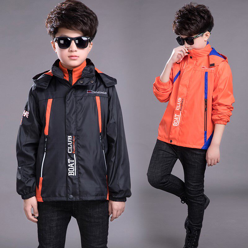 中年男外套男加肥加大外套普通外套男童女装女童冬装套装男秋季褂