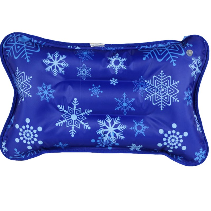 冰枕头注水夏季降温灌水枕头成人学生冰凉枕水袋冰垫午睡凝胶枕头