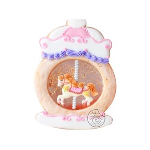 创意人气新款童话木马摇摇乐饼干模具 欧式网红浪漫饼干模具