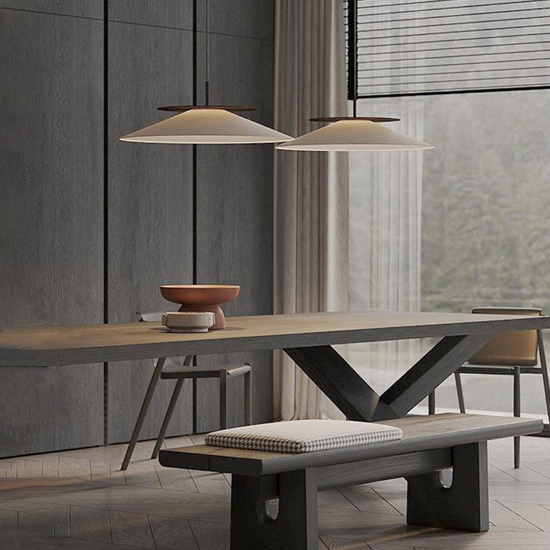 日式创意侘寂风餐厅吧台布艺吊灯客厅民宿茶室禅意包厢餐饮火锅灯,家装灯饰光源,餐厅吊灯,淘宝优惠券,粉丝福利购,淘宝优惠卷