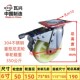 304不锈钢轮重型6寸万向脚轮4寸5寸6寸8寸万向轮防水带刹车腐蚀