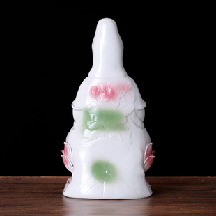 陶瓷送子观音家用观音菩萨摆件佛像求子观世音菩萨中式人物