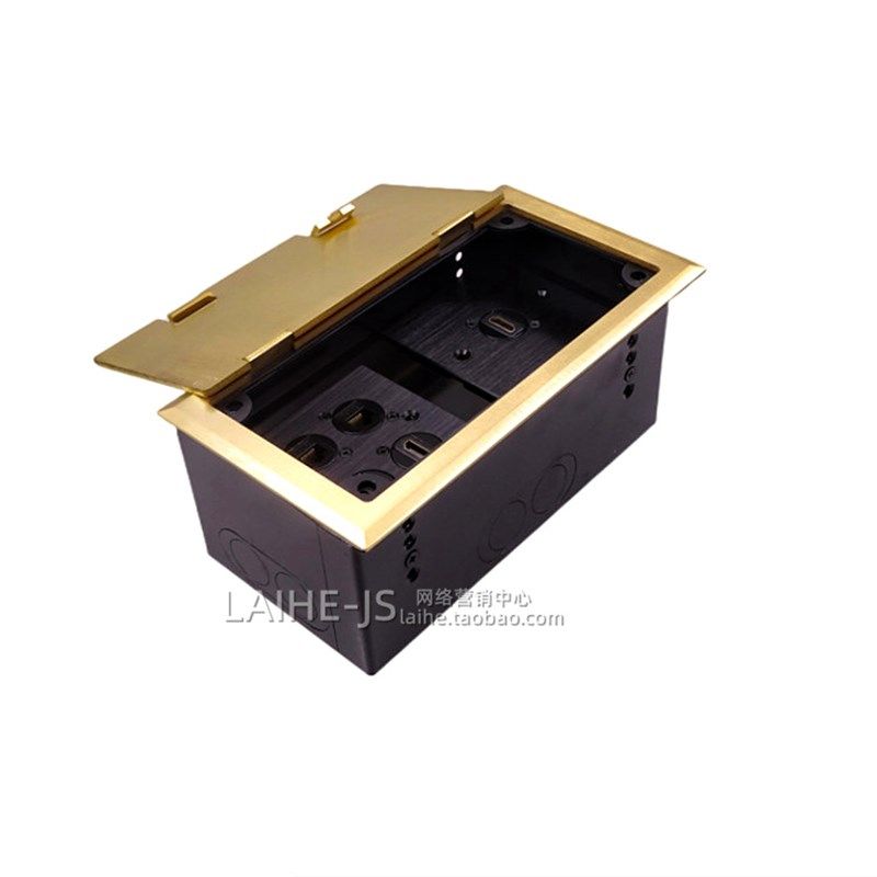 舞台专用地插话筒网络音频多媒体舞台接线盒铜地插座开启式地面插,电子/电工,音频插座,淘宝优惠券,粉丝福利购,淘宝优惠卷