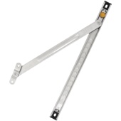 304不锈钢风撑加厚断桥铝平开窗户限位撑定位防风撑杆支架撑铰链