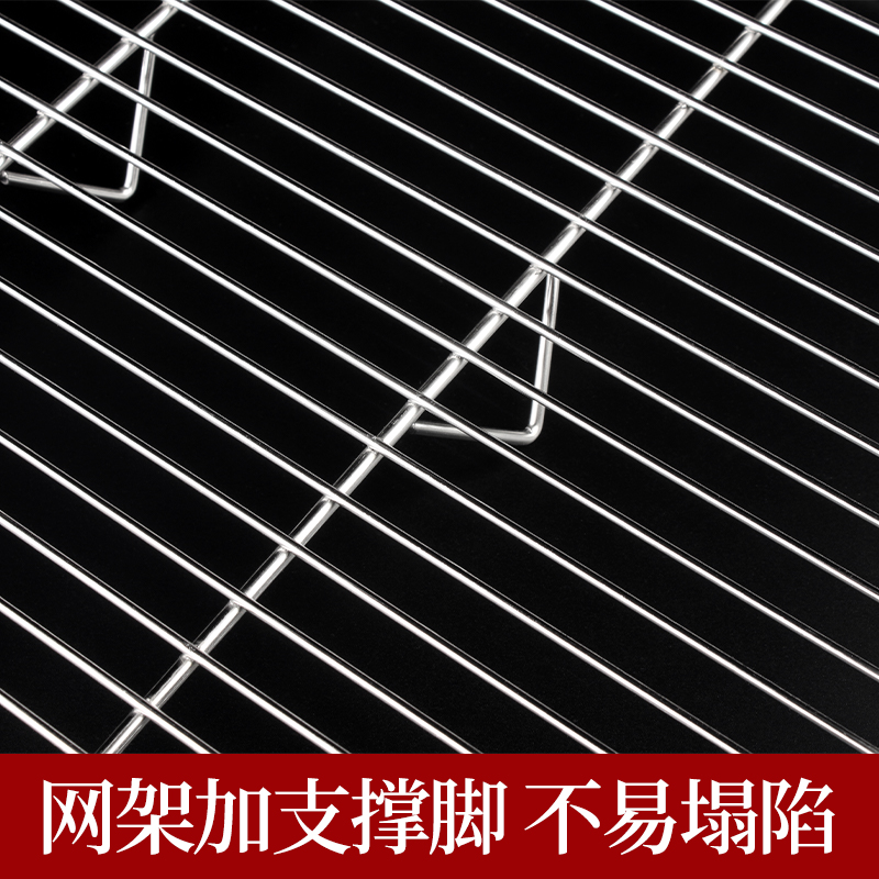 猪肉网架不锈钢烧烤网专用卖猪肉架子放肉晾肉摆肉架烘培网架凉网