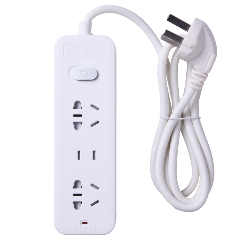 插排插座面板多孔位转换器接拖线板多功能带长线学生宿舍电班家用