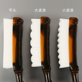 文玩万毛刷超细毛打底包浆去返碱挂瓷金刚核桃百香果加硬清理刷子