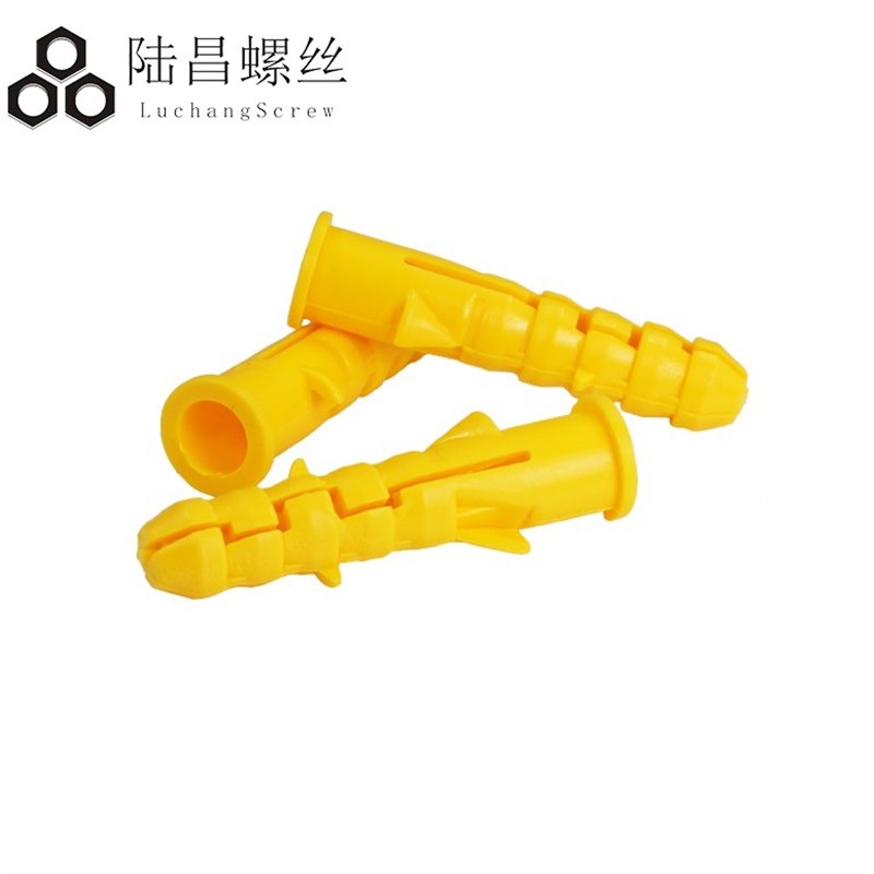 小黄鱼塑料膨胀管 螺丝配膨胀胶塞 锚栓墙塞子 膨胀螺栓M6 M8 M10
