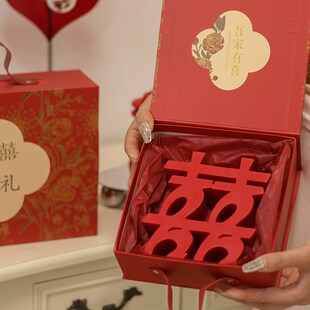 《喜》结婚香薰蜡烛个性创意红烛喜烛高级感结婚礼伴手礼婚房布置