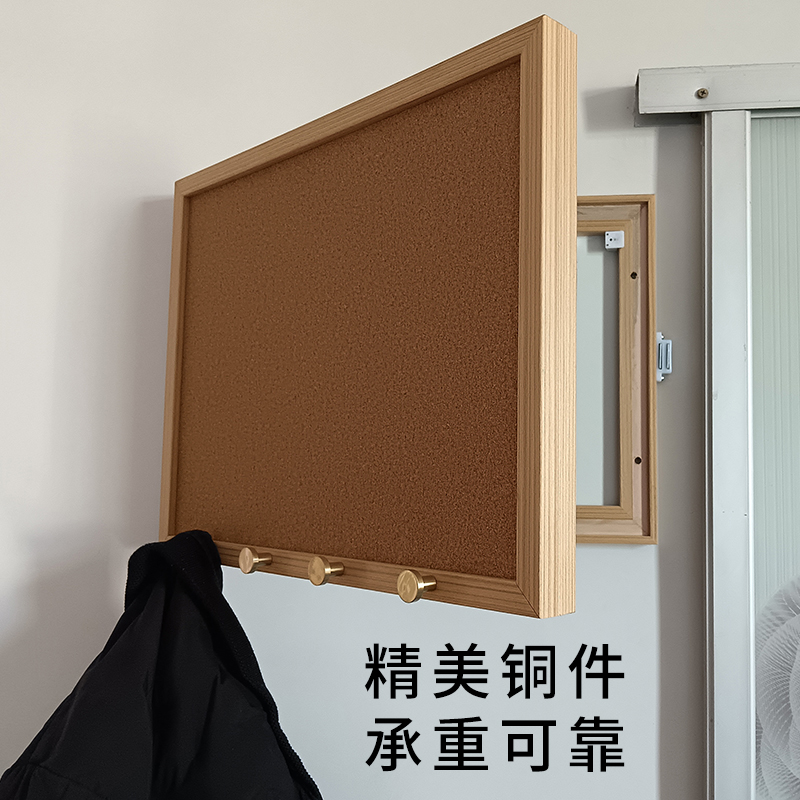 创意电箱软木板照片墙留言板遮挡电表箱装饰画配电箱挂画改造挂钩