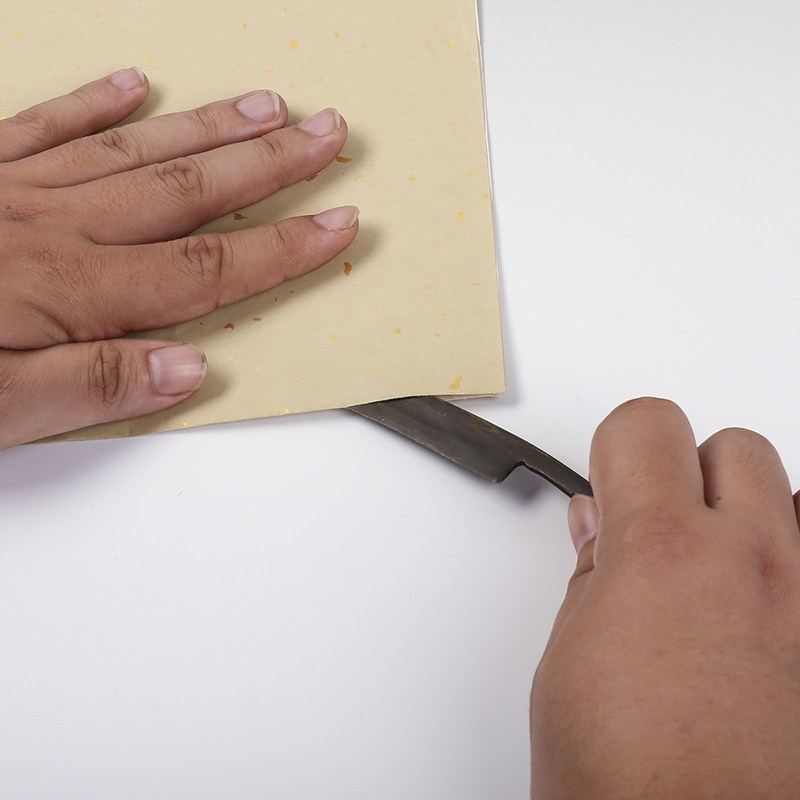 仿古铜宣纸裁纸刀 裁切宣纸 文房四宝宣纸专用裁纸刀