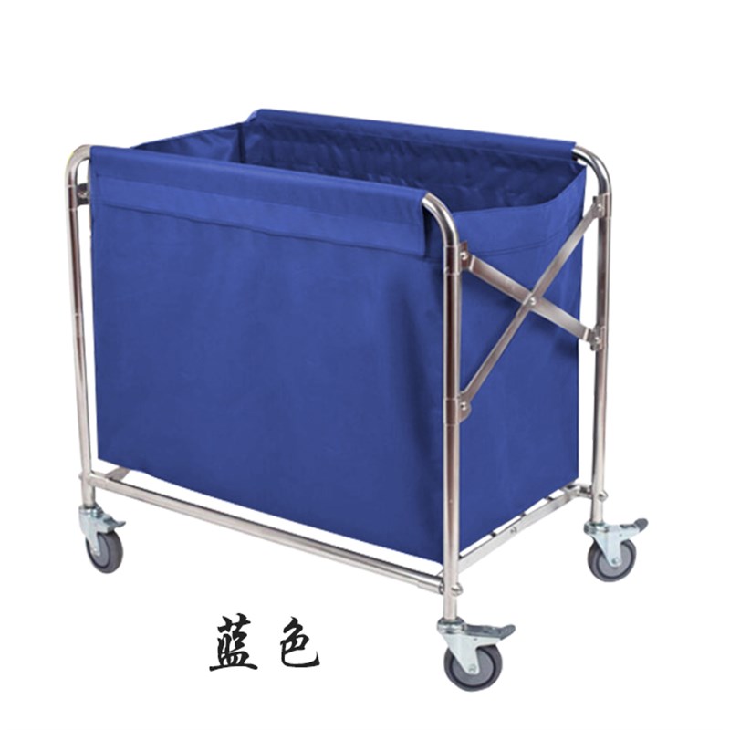 多功能清洁车收纳车酒店 客房服务车宾馆保洁车 可折叠布草车包邮