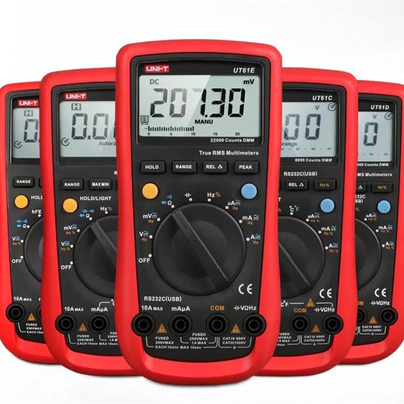优利德UT61E+\D\C\B+\A万用表数字 高精度全自动维修四位半万能表