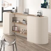 折叠桌展台水多层置物玄小关隔断吧台商用展会展示台移动前无品牌