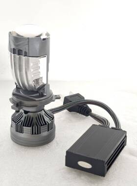 H4镜M车01U大功率12H40W双光透镜透灯亮远近一体汽车摩超托车用