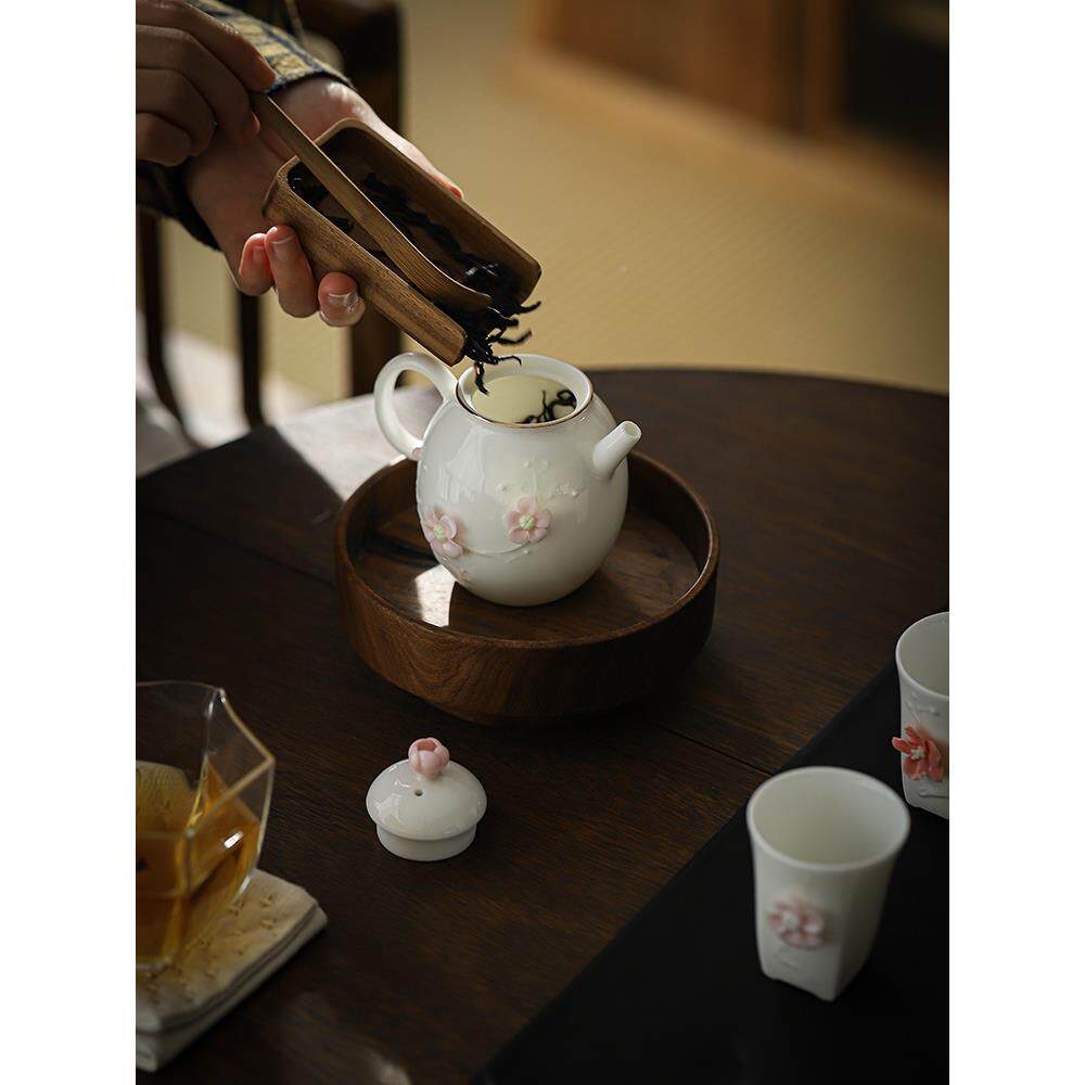 可爱少心手女工泡茶壶带陶瓷单壶过滤用PYO小茶壶一人功夫茶具