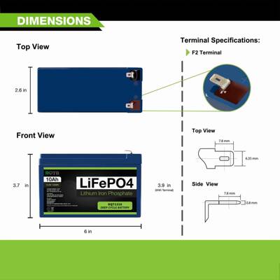 RQT房-102V磷10AH铅酸酸铁锂电池488车储能太阳能叉车后备电源专
