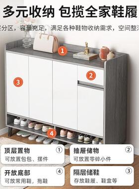 鞋口梯柜家用门室外过道电口入B129DB2户大容量玄关202柜4新爆款