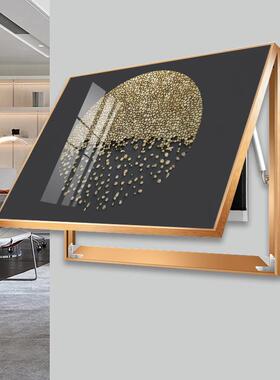 电箱装画现代简约RQV饰北欧轻奢配电表盒箱遮挡电闸创意电源开关