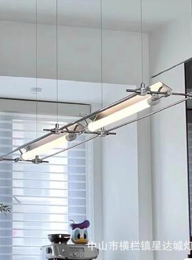 轻奢极简吧台厅酒店吊灯收前台工作室咖62255啡厅创意餐蔡烈超马