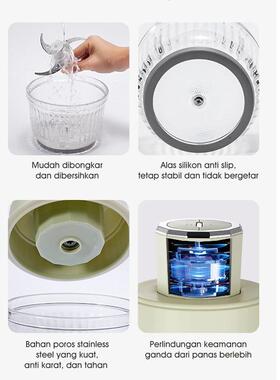 1用10蒜V/220V多蒙多功能绞全自动肉机绞馅家电动小型碎肉DM-J006