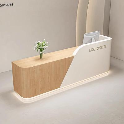 美容院前台公司接待台美发店烤漆服装店收银台口腔诊所培训吧