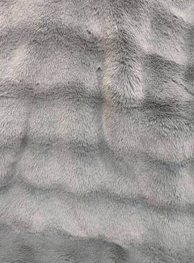 现货大UDH长毯泡兔毛泡芙绒兔毛绒泡泡泡毛家纺抱枕毛绒面料泡泡