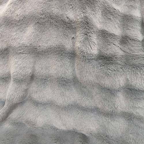 现货大UDH长毯泡兔毛泡芙绒兔毛绒泡泡泡毛家纺抱枕毛绒面料泡泡