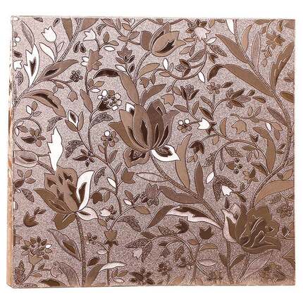 德影豪金1877寸粘贴式DIY覆膜相册情侣手工土创意集礼品源纪念册